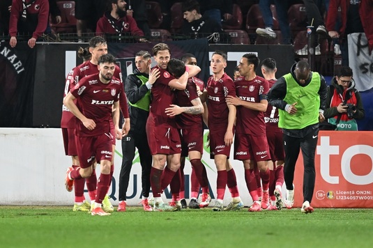 VIDEO | CFR Cluj - Dinamo 3-1. Ardelenii, debut excelent în play-off. Victorie, primul loc şi gol Louis Munteanu