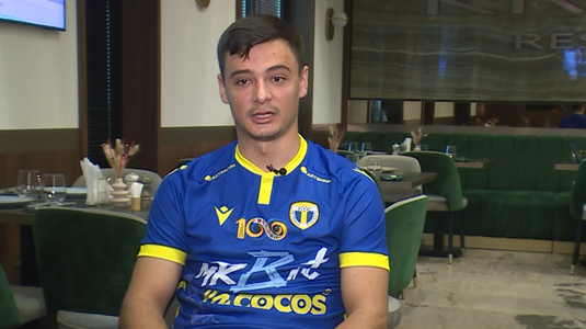 VIDEO | Joacă la cea mai mare rivală a celor de la Rapid, dar îl idolatrizează pe Săpunaru: ”Era unul dintre preferaţii mei”