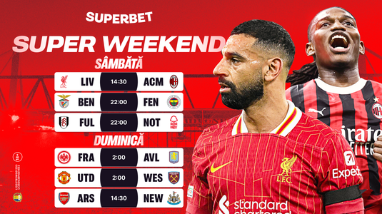 Super Oferta pentru meciurile din weekend! Spectacolul din presezon este la Superbet
