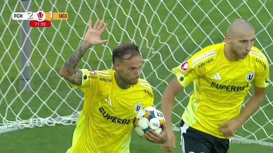 VIDEO | Hermannstadt - U Cluj 2-2. Meci spectaculos la Sibiu. Întoarceri de scor şi goluri superbe