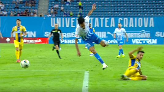 VIDEO | Ştefan Baiaram se teme, după ce s-a accidentat înaintea celui mai important meci din istoria recentă a Craiovei: ”Doar la asta mă gândesc”