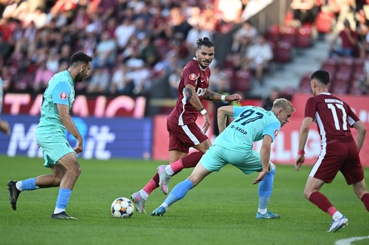 LIVE VIDEO | CFR Cluj - UTA Arad, ACUM, pe Orangesport.ro. Gazdele revin în joc. Egal pe tabelă