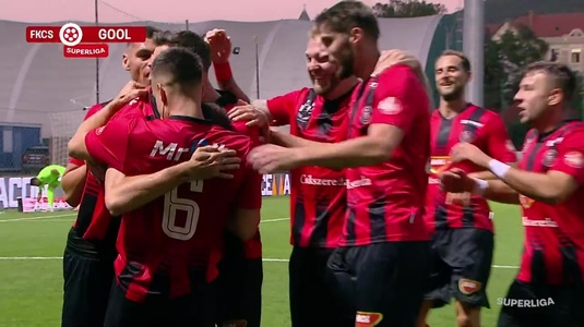 VIDEO | Csikszereda - Metaloglobus 2-2. Remiză în cel mai spectaculos meci al etapei a 10-a din Superliga