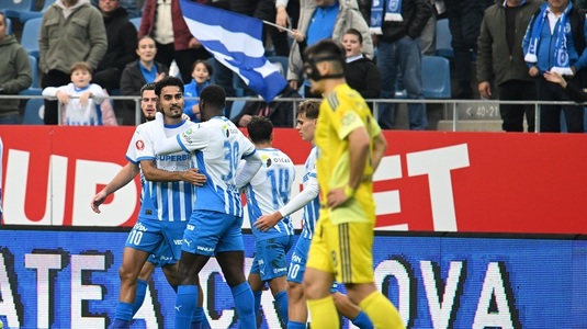 VIDEO | Universitatea Craiova - Unirea Slobozia 3-1. Oltenii şi-au revenit după eşecul cu FCSB, cu o victorie 11 contra 10 pe teren