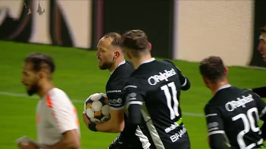 VIDEO | Metaloglobus - Hermannstadt 1-1. Două penalty-uri clare la Clinceni, două execuţii perfecte pentru Huiban şi Neguţ