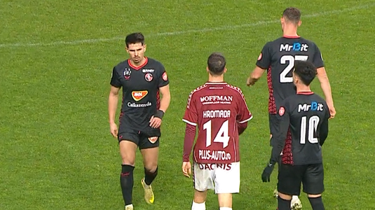 Anderson Ceara, taxat după ce a fost nemulţumit că nu a executat penalty-ul în meciul cu Rapid: ”Eu îl scoteam afară!”