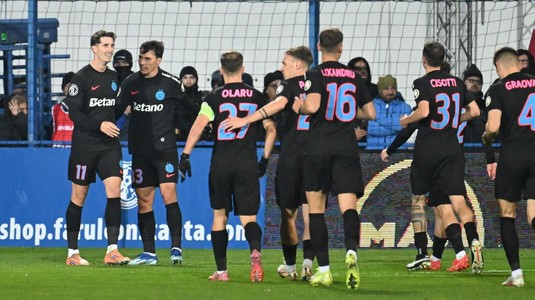 VIDEO | Farul - FCSB 1-2. Roş-albaştrii câştigă cu emoţii şi respiră în lupta pentru un loc de play-off