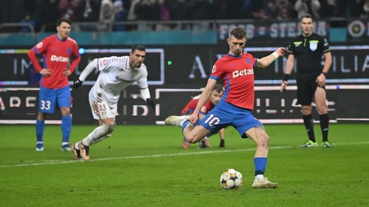 VIDEO | FCSB - Rapid 2-1. Giuleştenii rămân pentru moment pe primul loc în Superliga. Campioana României ajunge la doar două puncte de play-off