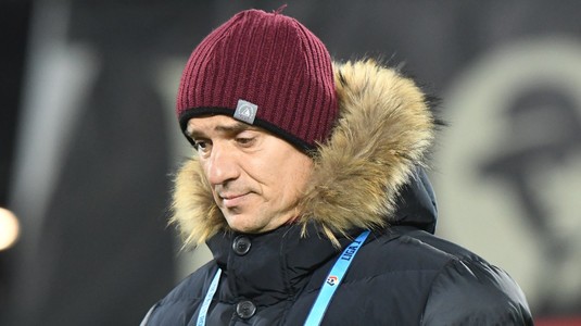 Momente de necrezut pentru Daniel Pancu în CFR Cluj - Oţelul 1-0! "Acest lucru e în ADN-ul clubului. Dacă bat FCSB, promit că vorbesc despre play-off"