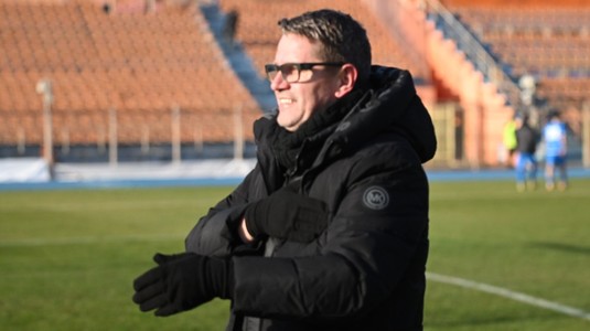 Flavius Stoican speră să fie artizanul sărbătorii în oraşul care nu a mai văzut un meci de primă ligă de 26 de ani: ”Ar fi un vis”