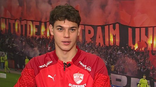 VIDEO | Matteo Duţu a dezvăluit numele jucătorului din lotul lui Dinamo care l-a convins să semneze cu ”câinii roşii”: ”Am vorbit cu el. Îmi e prieten”