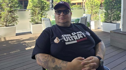 Ce problemă de sănătate a avut, de fapt, ”Bocciu”. Motivul pentru care liderul Peluzei Nord Rapid nu a fost prezent la meciul cu U Cluj | EXCLUSIV