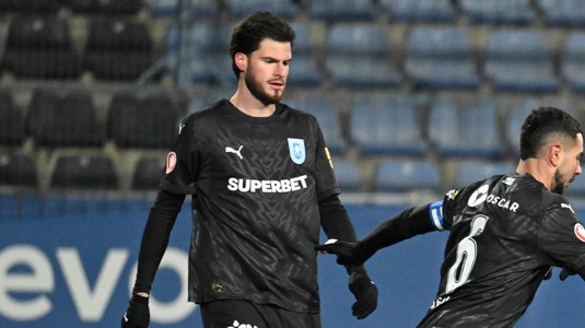 Tudor Băluţă, portarul improvizat al Craiovei, nu s-a ferit de cuvinte, după înfrângerea categorică în faţa Farului: ”Dureros”