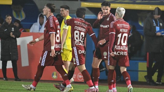 VIDEO | Unirea Slobozia - Rapid 1-2. Giuleştenii, victorie cu emoţii! Dobre şi Paraschiv au adus cele trei puncte