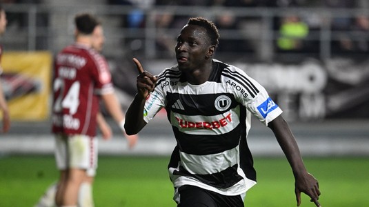 LIVE VIDEO | Rapid - U Cluj, ACUM, pe Orangesport.ro. Mendy loveşte din nou! Clujenii au răsturnat scorul