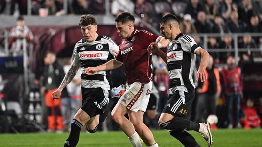 LIVE VIDEO | Rapid - U Cluj, ACUM, pe Orangesport.ro. Mendy, "coşmarul" giuleştenilor şi în play-off
