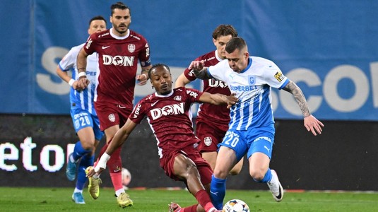 LIVE VIDEO | Universitatea Craiova - CFR Cluj, ACUM. Se caută primul gol al meciului