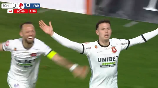 VIDEO | Hermannstadt - Farul 1-0. Gol în minutul 90+2! Sibienii au dat lovitura pe final 