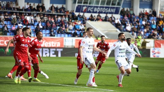 VIDEO | FC Botoşani – Oţelul 1-1, în Superliga. Dumiter a lovit la ultima fază a meciului, după golul lui Ciobanu 