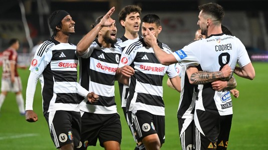 VIDEO | U Cluj - Rapid 1-0. A patra înfrângere consecutivă pentru giuleşteni. ”Şepcile roşii” s-au apropiat la un punct de Craiova. Finala pentru titlu se joacă în Bănie