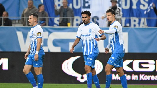 LIVE VIDEO | Universitatea Craiova – Universitatea Cluj, ACUM. Repriză perfectă pentru "alb-albaştri". Oltenii sunt cu o mână pe trofeu