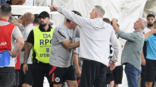 Cristiano Bergodi, suspendat după conflictul cu suporterii la meciul cu Dinamo. Când revine pe banca lui U Cluj