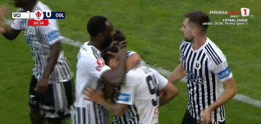 LIVE VIDEO | ”U” Cluj - Oţelul, ACUM, în Superliga. Gazdele controlează partida