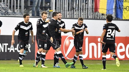 Jucătorii lui FC Lugano au rămas uimiţi când au văzut Naţional Arena