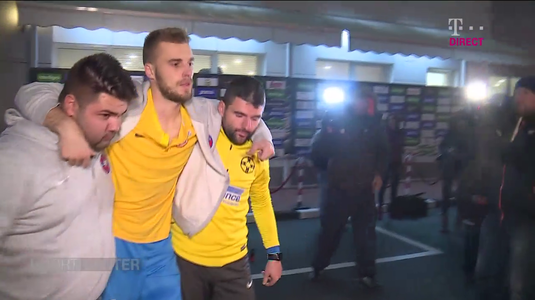 VIDEO | Bogdan Planic s-a refăcut după accidentarea teribilă din meciul cu Astra. ”Sunt pregătit!”