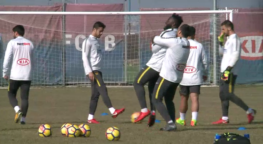 VIDEO | Victoria cu Lazio le-a dat aripi! ”Bizonul”, Budescu şi ”Dodel” au făcut spectacol la antrenamentul FCSB-ului înainte de derby-ul cu Dinamo