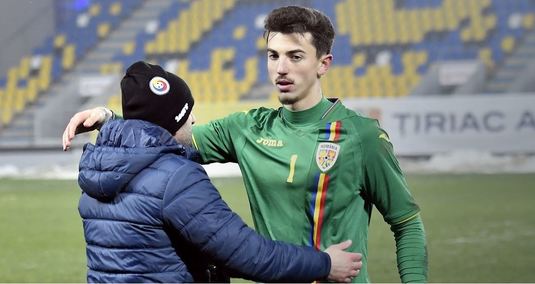 Cine este Răzvan Ducan, tânărul portar de la FCSB care i-a luat faţa lui Andrei Vlad la Giurgiu