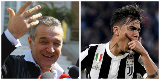 Italienii râd de Gigi Becali după ce a spus că Moruţan e mai bun decât Dybala. Ce a putut scrie presa din "Cizmă"