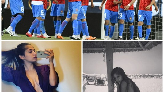 Galerie FOTO | Se îmbracă şi... dezbracă! Ea e ”Victoria Beckham” de România. Iubita unui fotbalist de la FCSB s-a lansat în afaceri