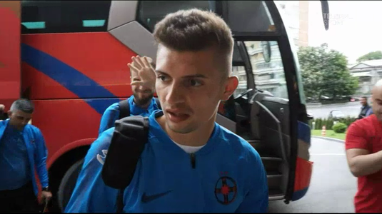 Moment stânjenitor pentru Florin Tănase. Starul lui FCSB, luat prin surprindere de o tânără: "Am vorbit pe Instagram". Ce i-a cerut fata