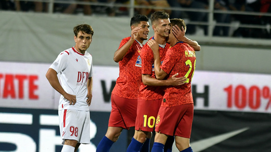 FCSB - Milsami Orhei 2-0. Victorie fără emoţii pentru vicecampioana Ligii 1, la debutul în Europa. Dublă pentru Florin Tănase