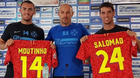 Salomao şi-a uitat trecutul dinamovist: "Va fi un meci ca oricare altul" FCSB şi-a prezentat ultimele două achiziţii