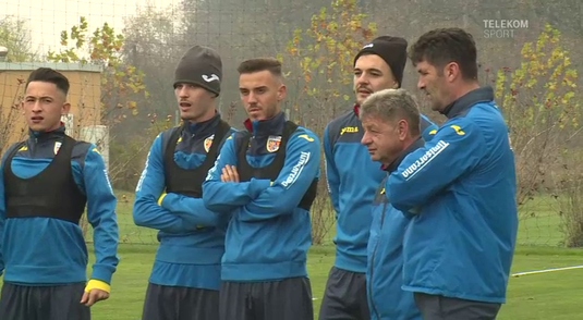 VIDEO | Doi fotbalişti din lotul lui Rădoi sunt doriţi cu insistenţă la FCSB. Au primit oferta chiar în cantonamentul naţionalei de tineret 