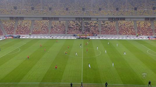 FOTO | Numărul incredibil de spectatori care asistă la meciul FCSB - Gaz Metan Mediaş. Nu s-a mai întâmplat în acest sezon!