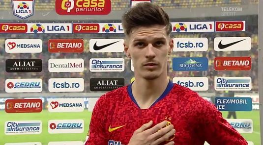 VIDEO Reacţia lui Dennis ”Flash” Man după reuşita magnifică din meciul cu U Craiova: ”Aşa am gândit pe moment!”