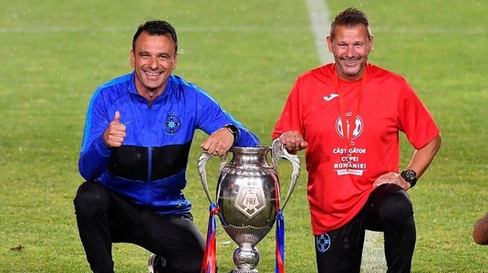 Toni Petrea, bucuros şi sincer după câştigarea Cupei. Antrenorul FCSB-ului a dezvăluit dificultăţile prin care trec roş-albaştrii: ”Suntem într-o perioadă tulbure!”