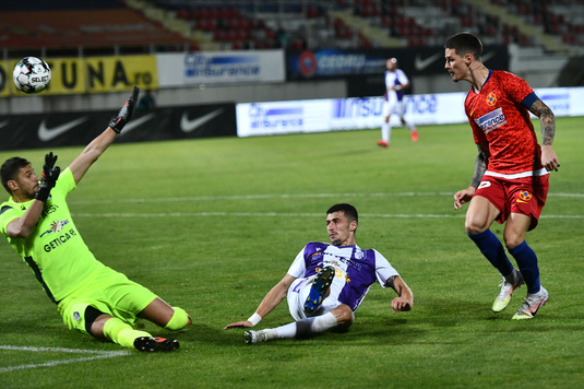 VIDEO | Dennis Man - FC Argeş, scor 3-0. Chiar şi cu echipa improvizată, FCSB a defilat la Giurgiu în faţa nou-promovatei