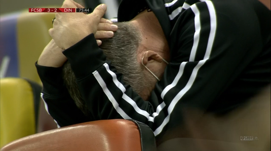VIDEO | Mihai Stoica a plâns pe Arena Naţională în timpul partidei FCSB - Dinamo! A cedat după un moment intens