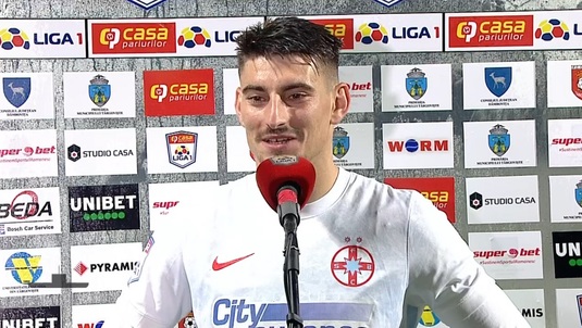 VIDEO | Iulian Cristea, omul meciului după ce a marcat din nou pentru FCSB: "Vă spun sincer, nu ştiu cu ce am lovit mingea!". Ce a spus despre o eventuală convocare la naţională