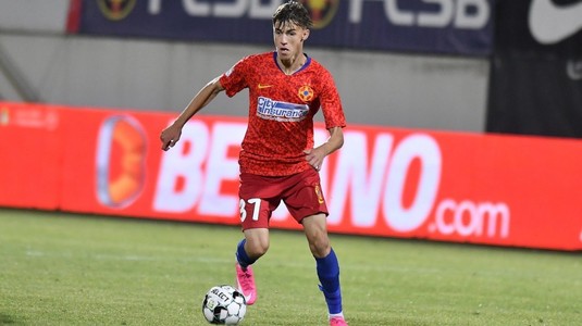 VIDEO | Octavian Popescu şi-a deschis "cont" la FCSB. "Wonderkid-ul" a marcat primul său gol în tricoul roş-albastru
