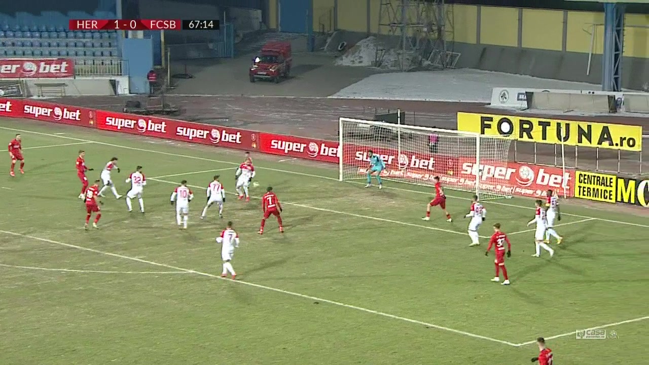 VIDEO FC Hermannstadt - FCSB 1-0. Formaţia lui Anton Petrea ajunge la trei  înfrângeri consecutive