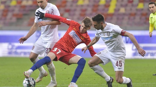 EXCLUSIV | Tricolorul criticat de Cornel Dinu după FCSB - CFR Cluj! "L-am adus şi la naţională. E jalnic din acest punct de vedere". Meciul, analizat la Minutul 91