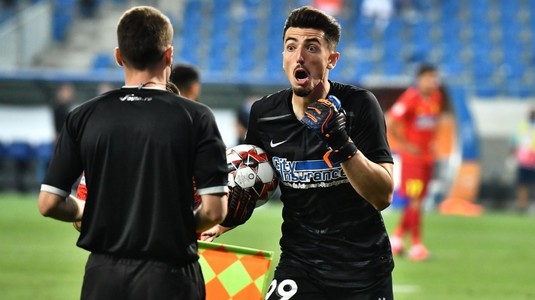 Reacţia lui Andrei Vlad, după revenirea sa în poarta FCSB-ului: "N-a fost o surpriză pentru mine". Cum vede derby-ul cu Rapid