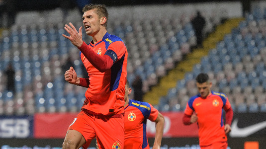 Cât lipseşte Florin Tănase după accidentarea suferită în meciul FCSB - CS Mioveni 3-0. Ce accidentare a suferit