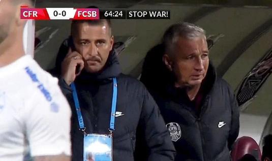 Apelul telefonic de pe banca lui CFR Cluj, interpretat: "Cred că lui Petrescu i se întâmplă pentru prima dată" | EXCLUSIV