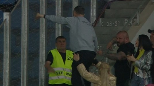 MM Stoica "a erupt" la final şi s-a contrat cu un stewart! "Jos, jos!". Ce a făcut pe stadion oficialul după Universitatea Craiova - FCSB 0-1 | VIDEO
